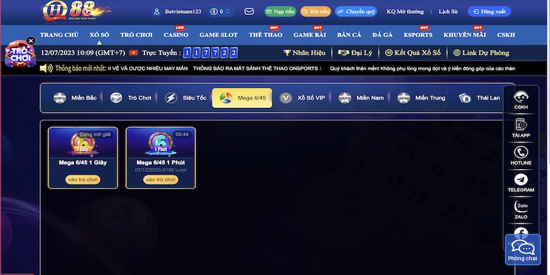 Lô Đề miền Nam tại QH88 là sân chơi phong phú hấp dẫn